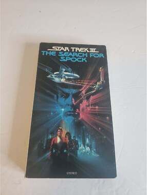 Star Trek 3 Search for Spock VHS 1984